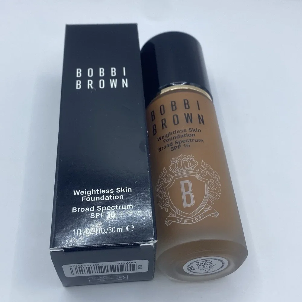 Bobbi Brown Weightless Skin Foundation SPF15 N-090 Neutral Walnut 30ml Full Size